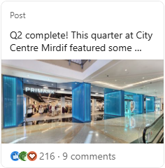 Q2 complete! This quarter at City Centre Mirdif